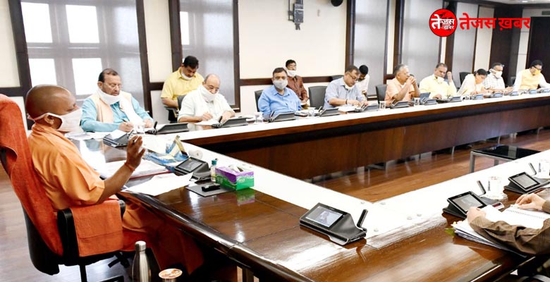 Chief Minister Yogi Adityanath meeting with team11 on Thursday