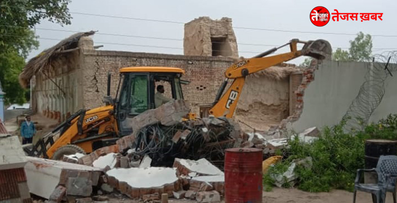 Police demolished History Sheeter's house