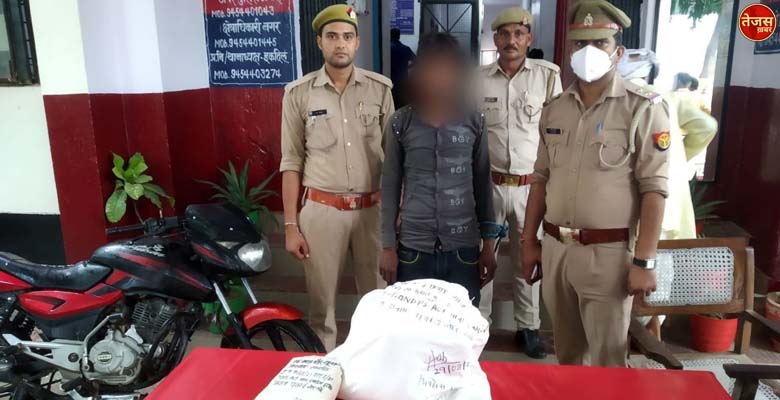 मादक पदार्थों का तस्कर आया पुलिस के शिकंजे में  