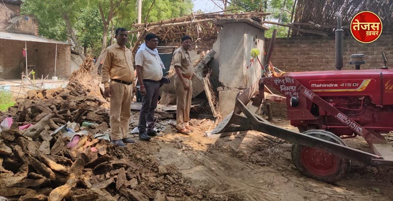 मंदिर व गांव समाज की जमीन कराई कब्जामुक्त 