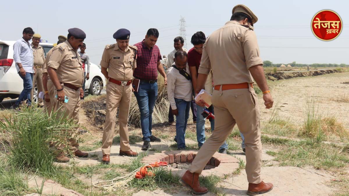 अज्ञात महिला का शव मिलने से मचा हड़कंप