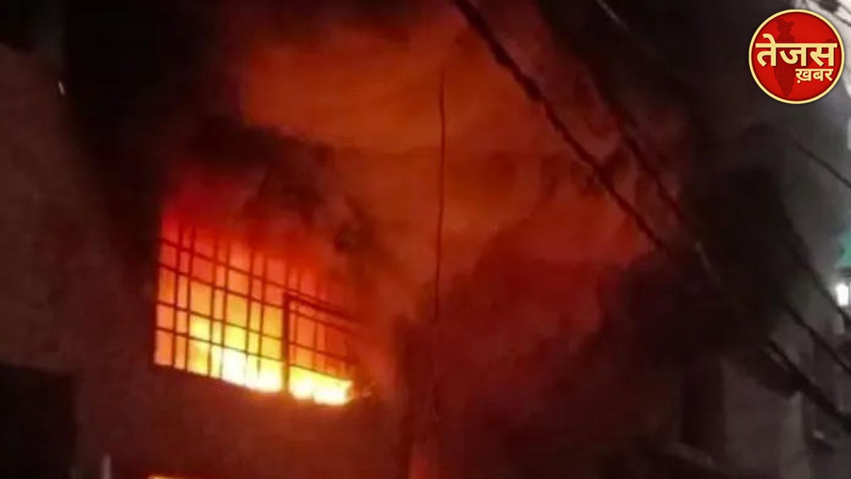 मुरादाबाद: टायर के गोदाम में आग लगने से एक ही परिवार के पांच लोगों की मौत