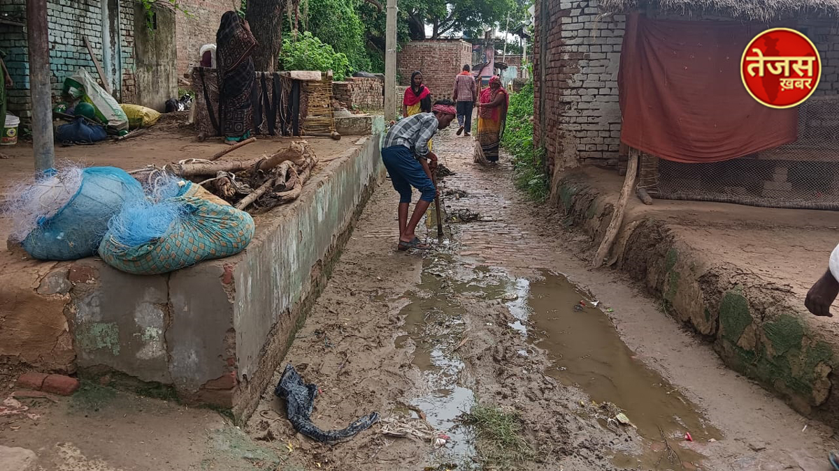 पानी घटा, शिविरों से घर लौटने लगे लोग