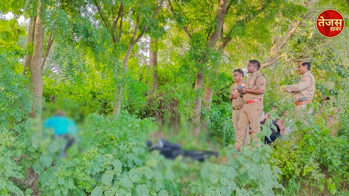 पेड़ पर लटक लटकता मिला युवक का शव, मचा हड़कंप  हरियाणा में करता था नौकरी