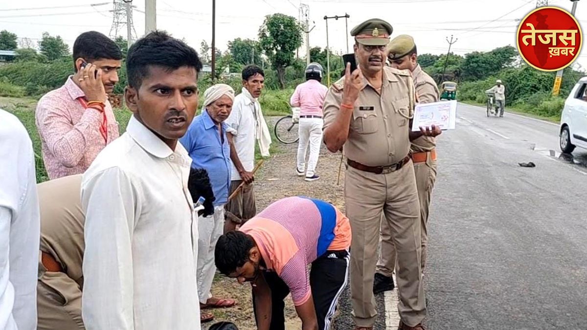 एसपी ने दिखाई मानवीय संवेदना,घायलों को पहुंचाया अस्पताल