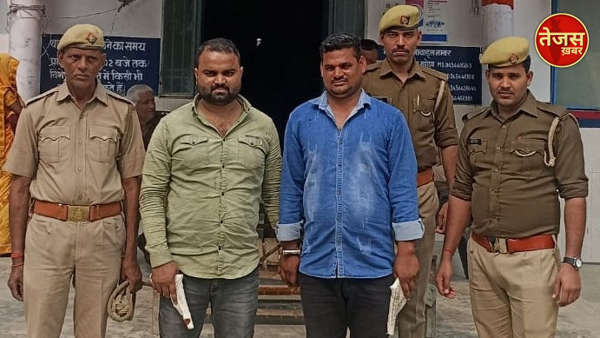 वाछिंत दो अभियुक्तगणों को अछल्दा पुलिस ने किया गिरफ्तार, घटना में प्रयुक्त दो अदद तमंचा ,कारतूस हुए बरामद