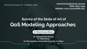 Survey of the State of Art of QoS Modeling Approaches - Er. Ritesh Kumar Bhanu 