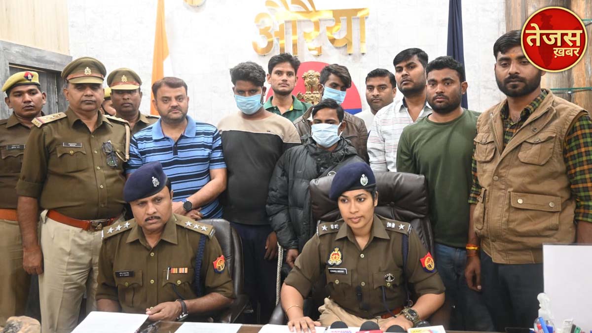 औरैया पुलिस को मिली बड़ी सफलता, अवैध शस्त्र फैक्ट्री का भंडाफोड़ कर तीन को दबोचा