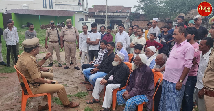 त्योहारों को लेकर की पीस कमेटी बैठक